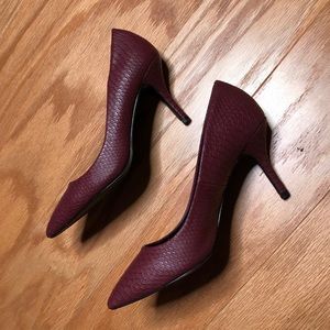 Aldo faux leather heels